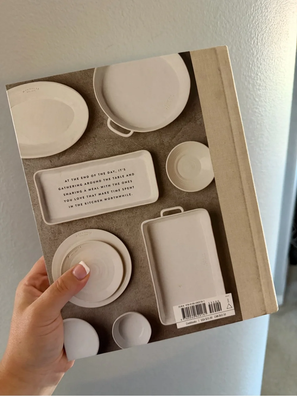 Hearth & Hand Magnolia Table Cookbook - Cream, Beige, White